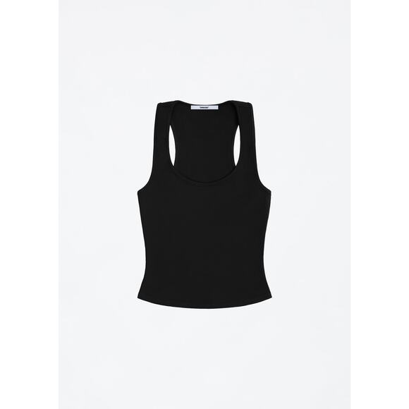 Tank Air System Racerback Tank Top - M - Black - Picture 1 of 6